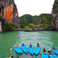 Kayaking in Hidden Lagoons: Exploring the Andaman Sea's Coastal Gems